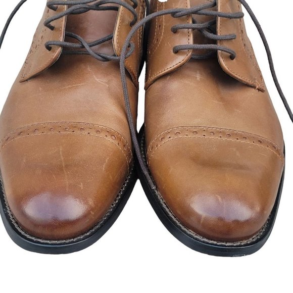 Stacy Adams Men\'s Dickinson Cap Toe Oxfords Sz 8.5